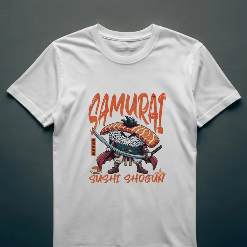 Мъжка тениска "Samurai Sushi Shogun"