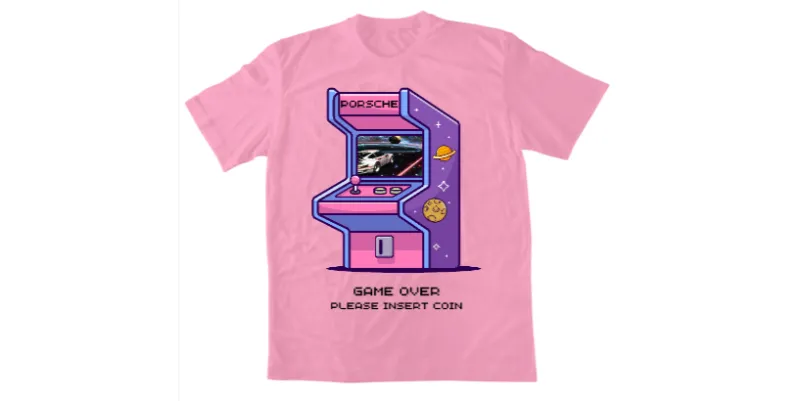 PORSCHE ARCADE PINK