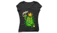 Дамска тениска - King_of_weed_smoking_marijuana 1 - abstract