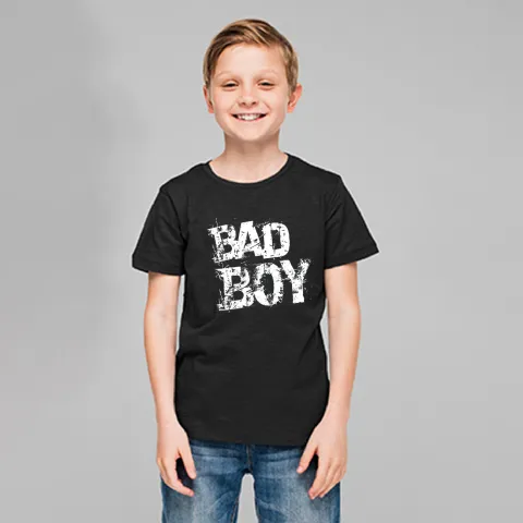 Детска тениска принт Bad Boy
