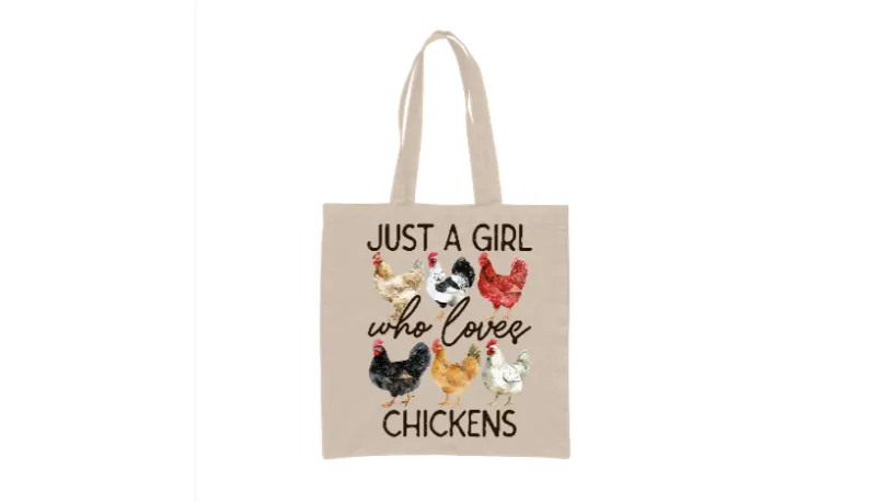 just a girl who loves chickens