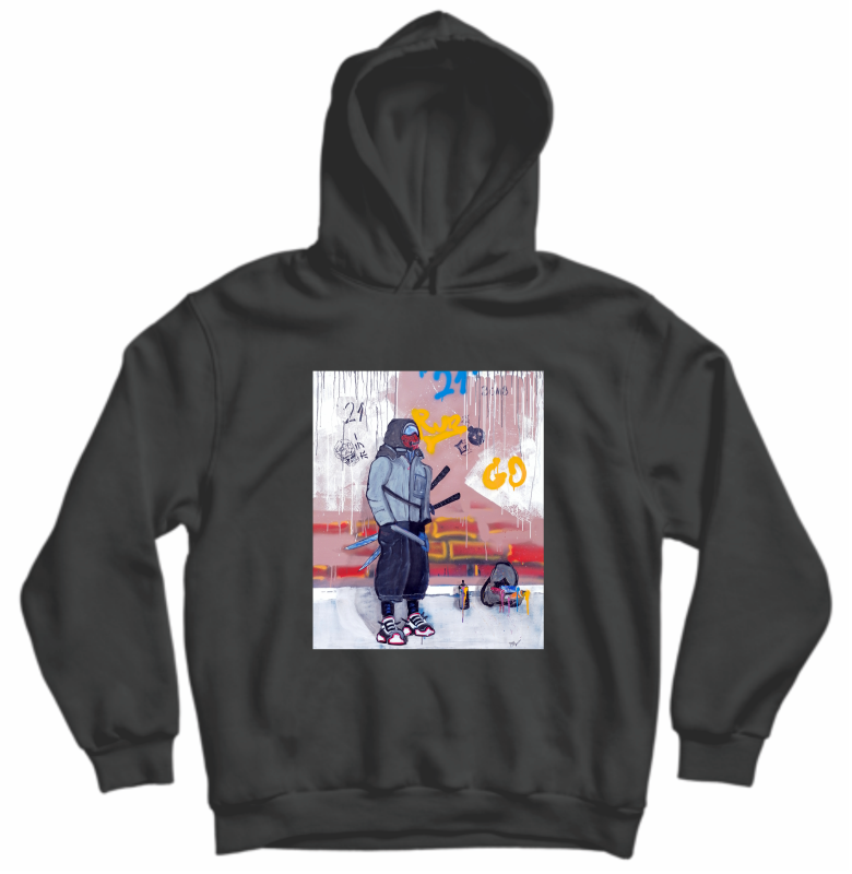 Urban Ninja black hoodie