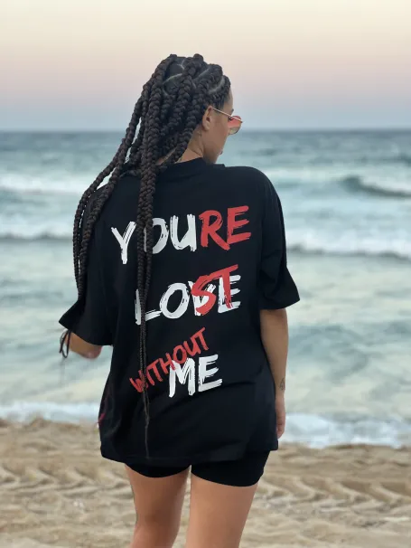 You,re lost without me - Women-Black