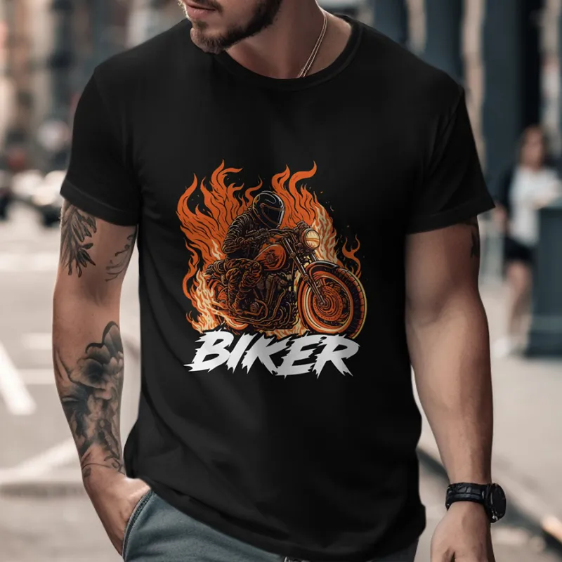 Мъжка тениска "Biker"