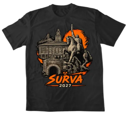 SURVA2027/2 Тениска с принт