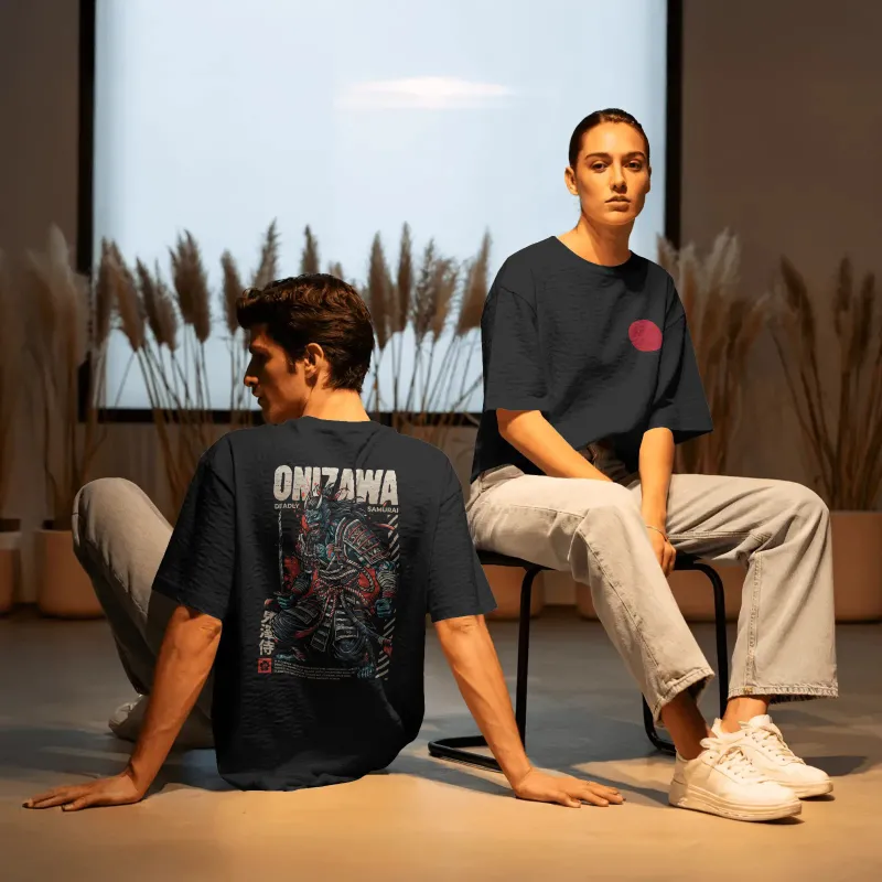 Унисекс Oversize тениска "Onizawa"