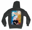 Almighty Duck Bot black oversize hoodie