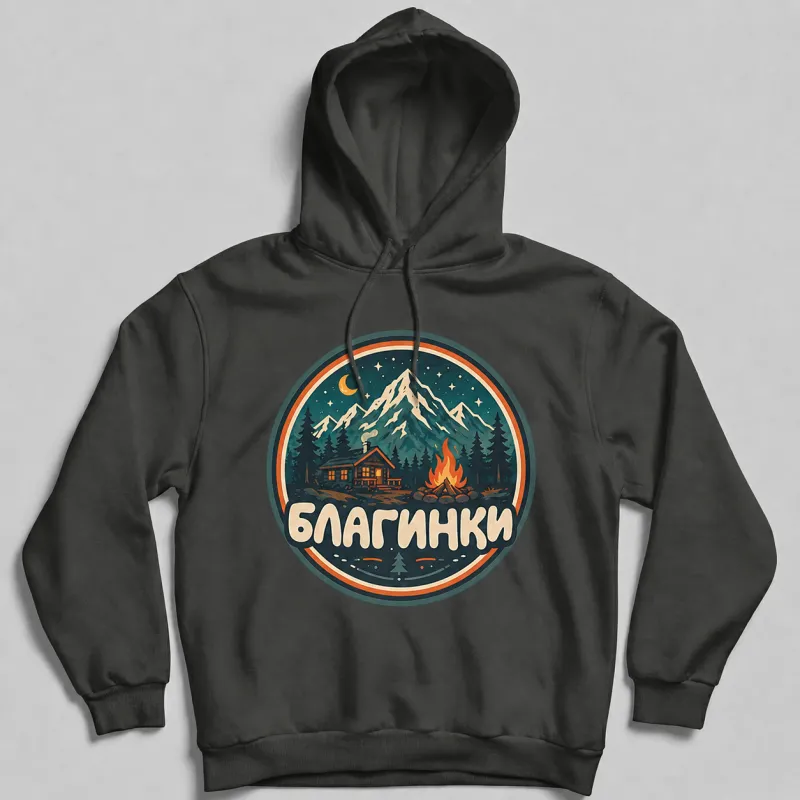 Мъжки суитчър Благинки - Черен