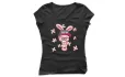 Дамска тениска Bad pink rabbit