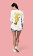 "Need a hand" white crewneck