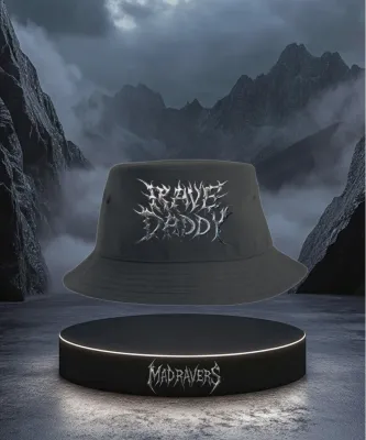 MadRavers Bucket Hat I Rave Daddy - Black