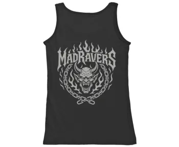 MadRavers Woman TankTop I Devil Logo Black