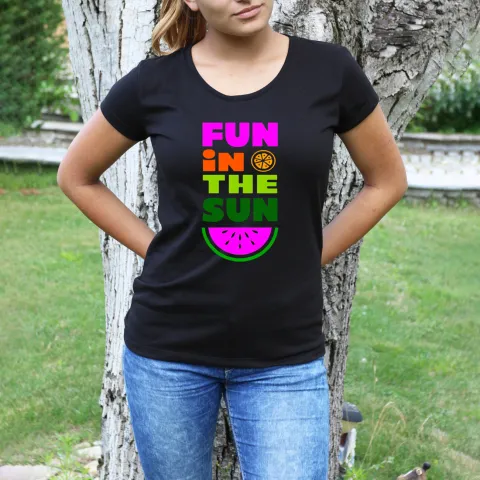 Дамска тениска принт Fun in the Sun
