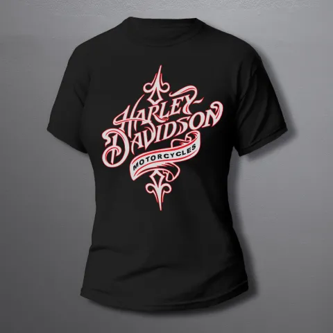 дамска тениска Harley-Davidson ornament