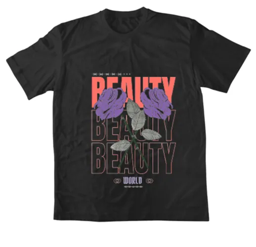 Тениска "The rose beauty"