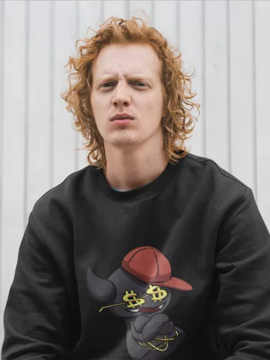 Черна Мъжка Блуза Darkbro