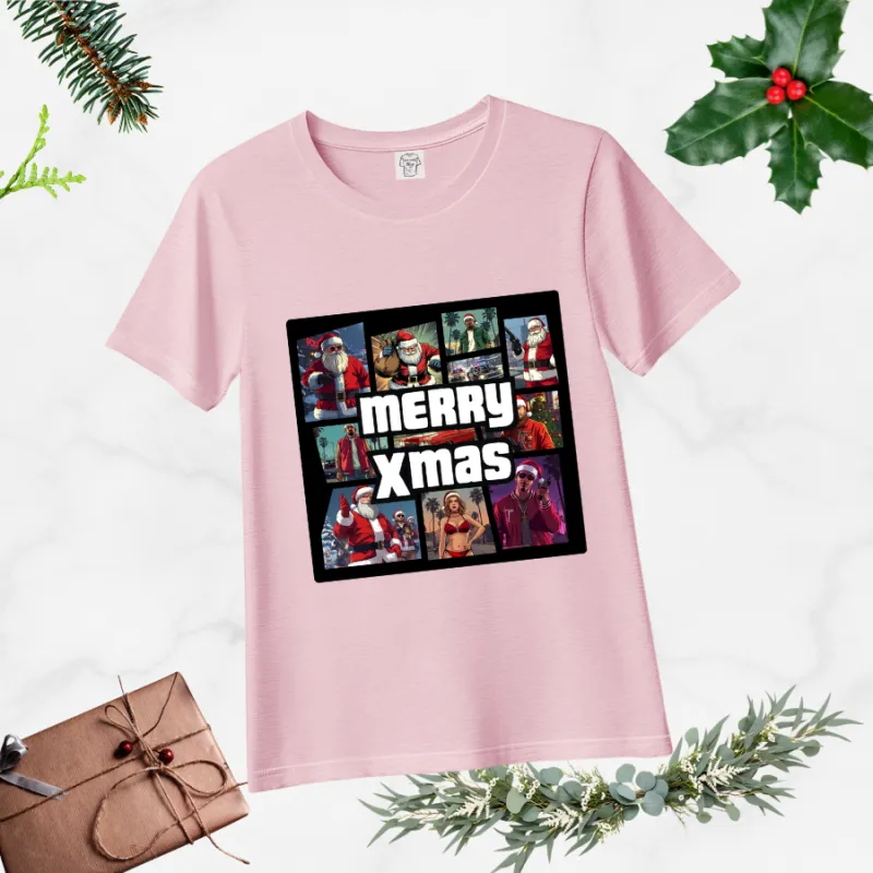 Тениска - Xmas pink