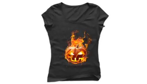Дамска тениска на тема Halloween 17
