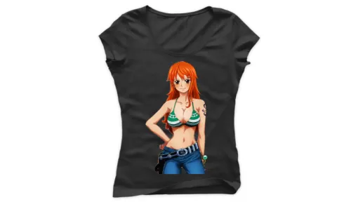 Дамска тениска , секси момиче , 2 вариант
