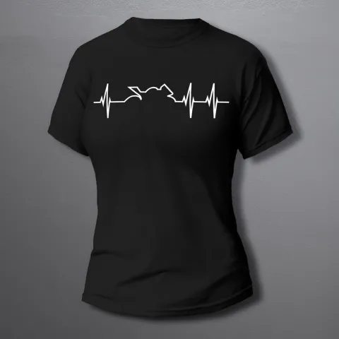 дамска тениска MOTO heart rate