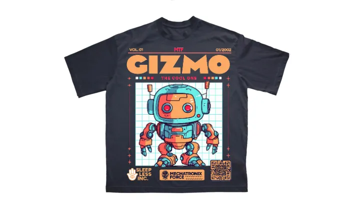 Gizmo - Oversize Тениска